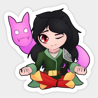 Chibi Hanuske Sticker